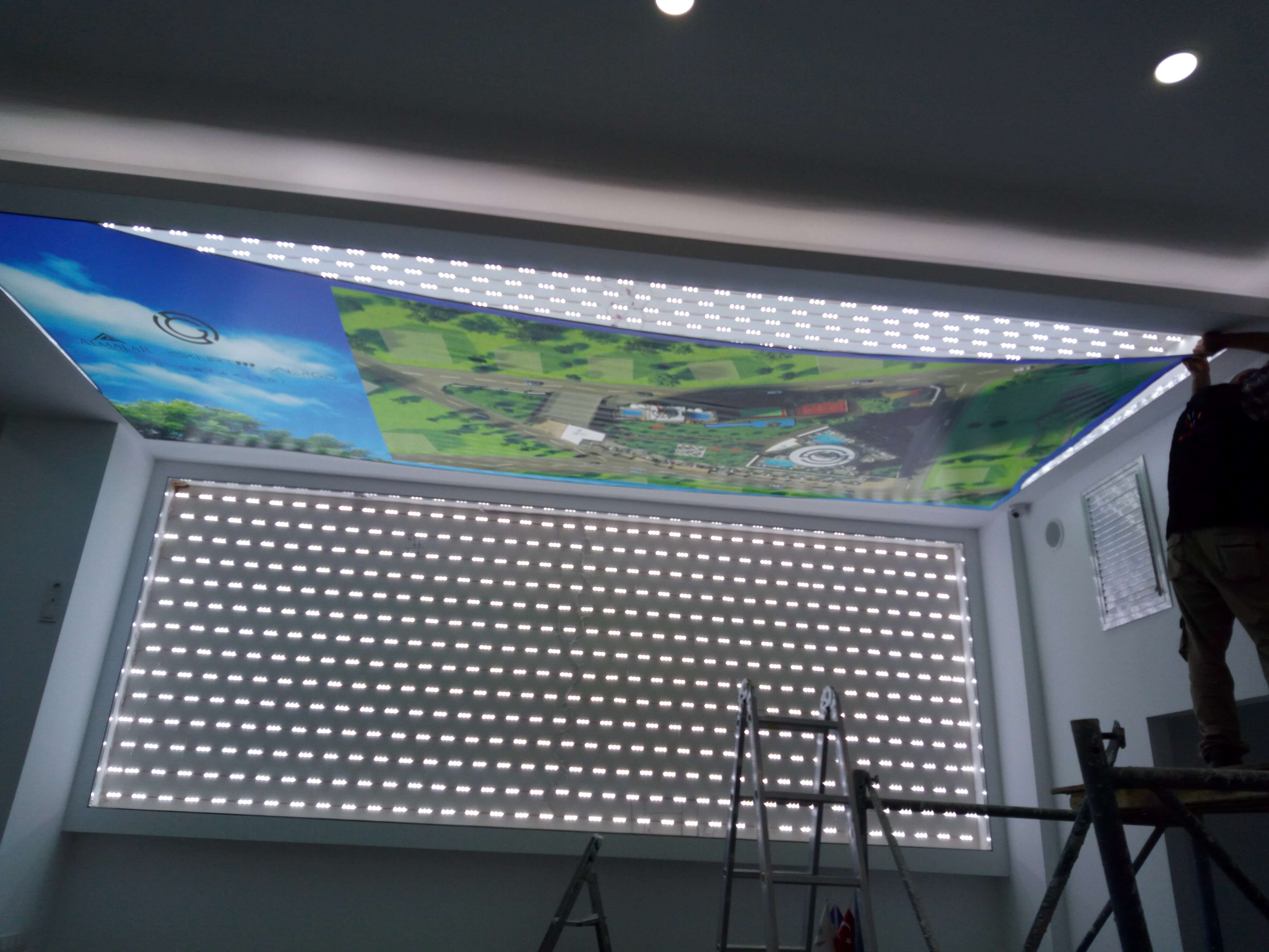 Hill Kartal Gergi Tavan Montajı