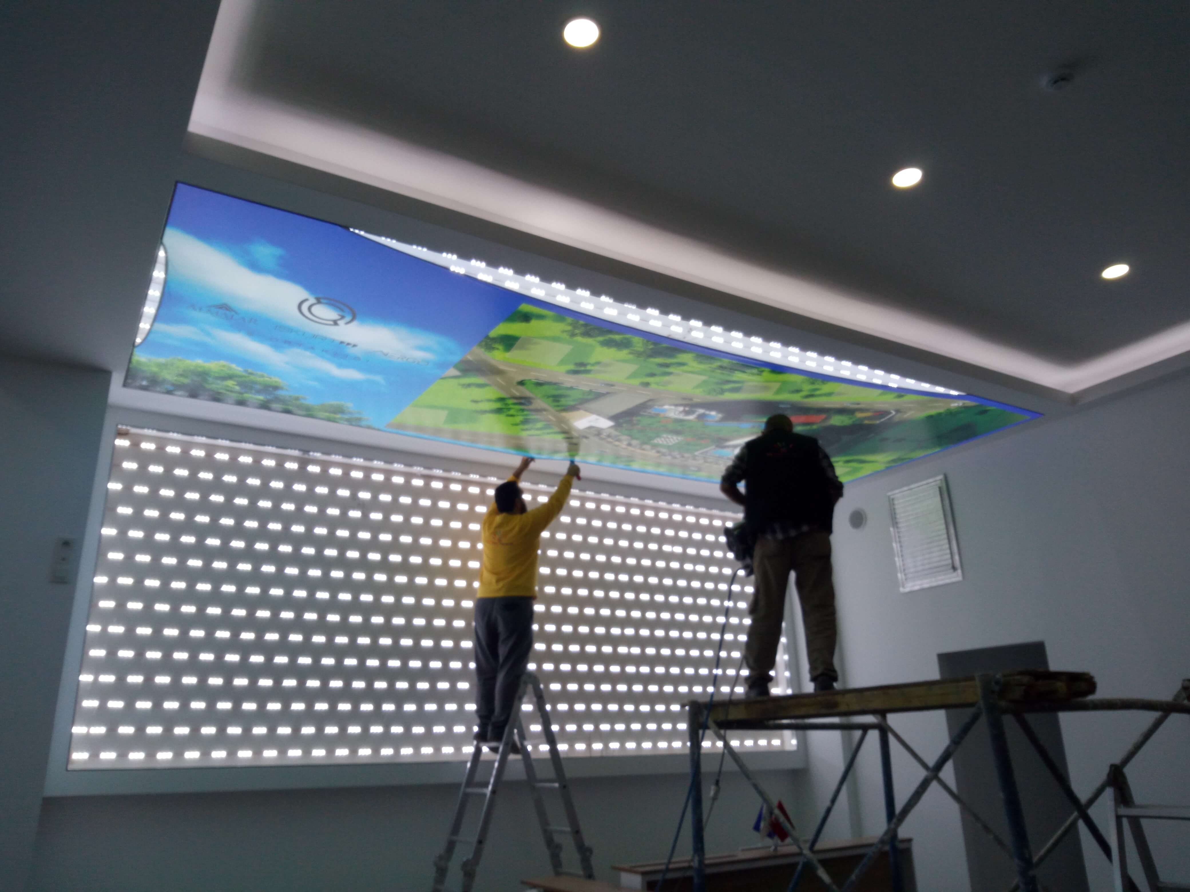 Hill Kartal Gergi Tavan Montajı