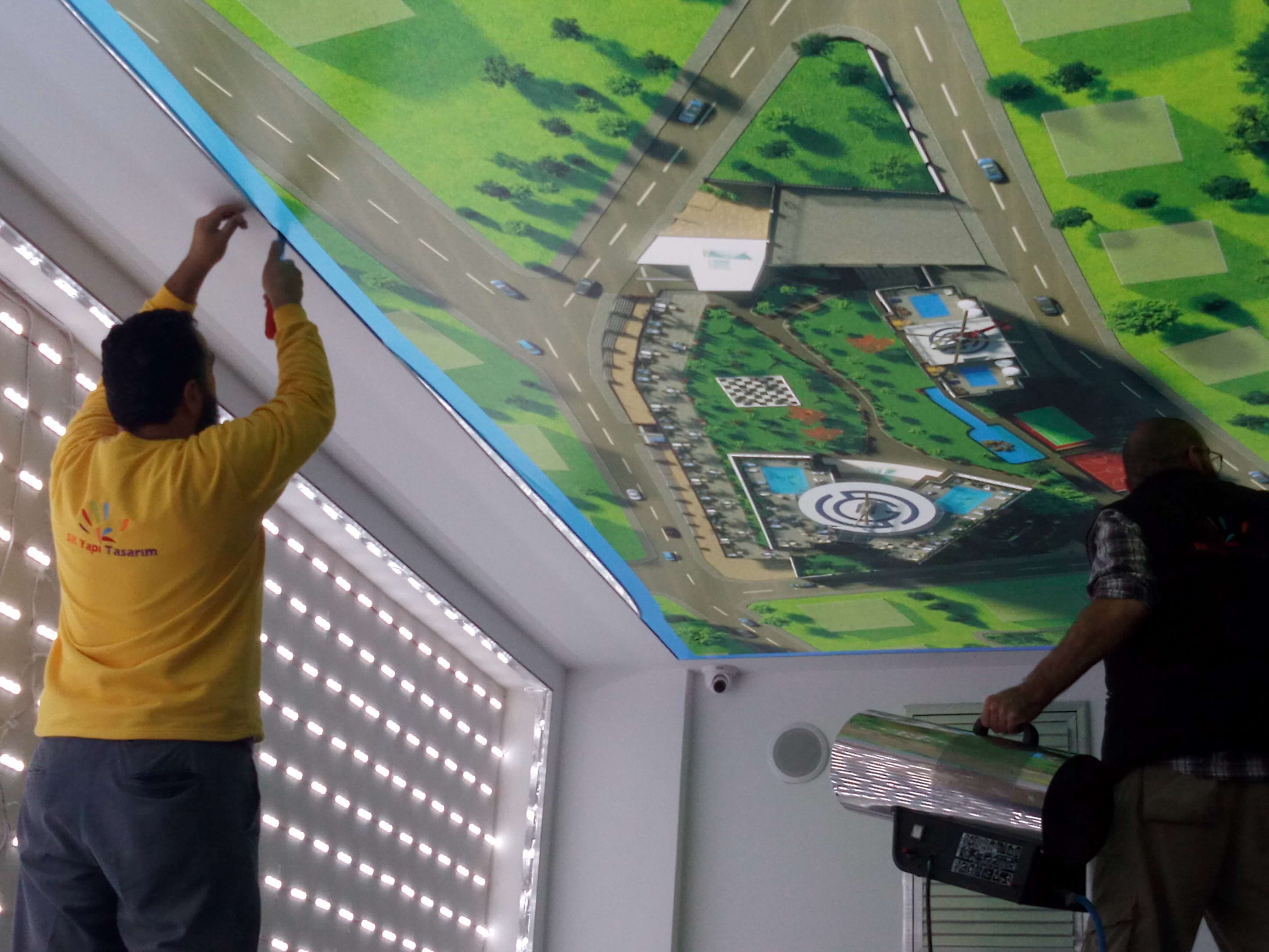 Hill Kartal Gergi Tavan Montajı