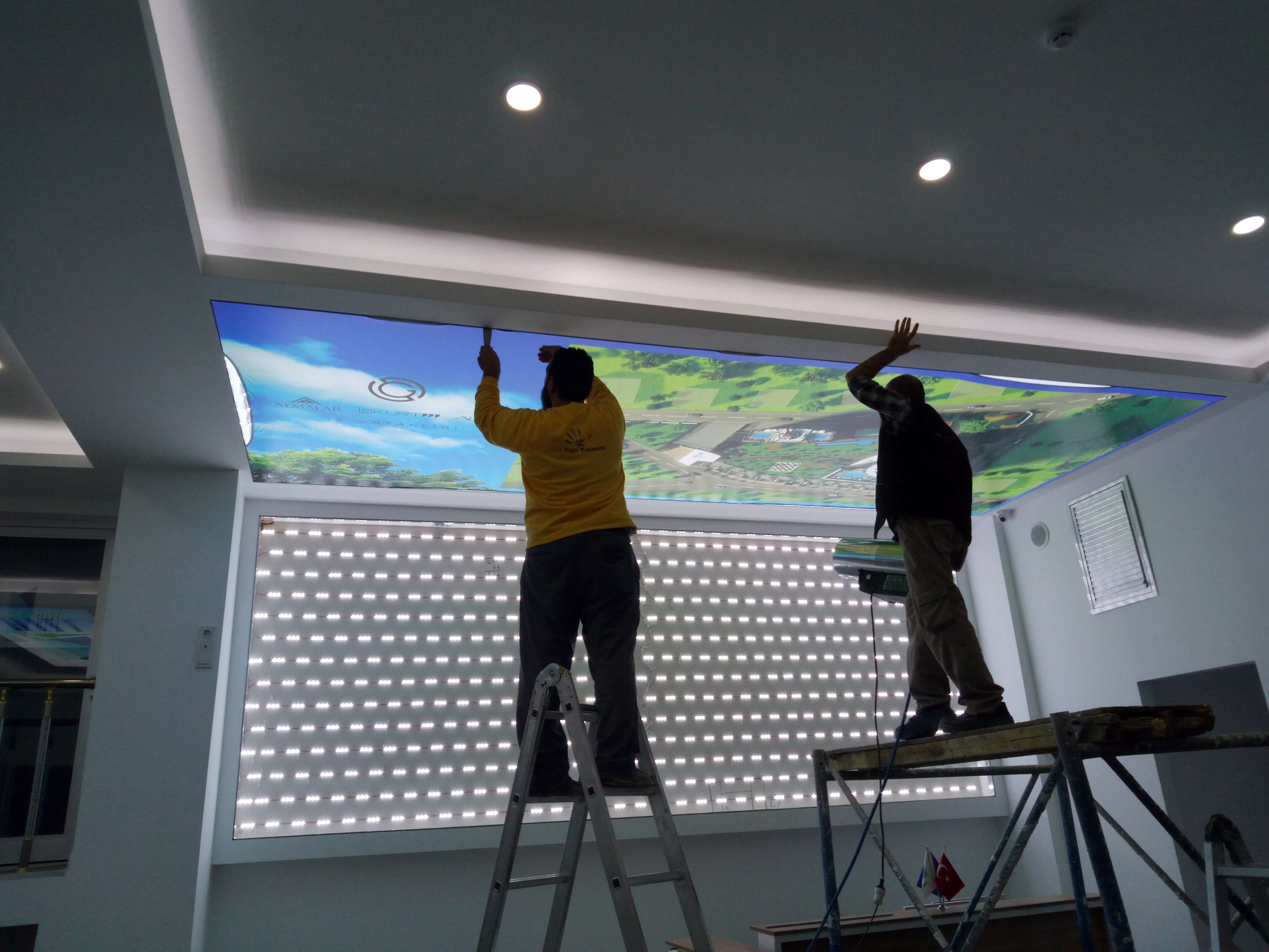 Hill Kartal Gergi Tavan Montajı