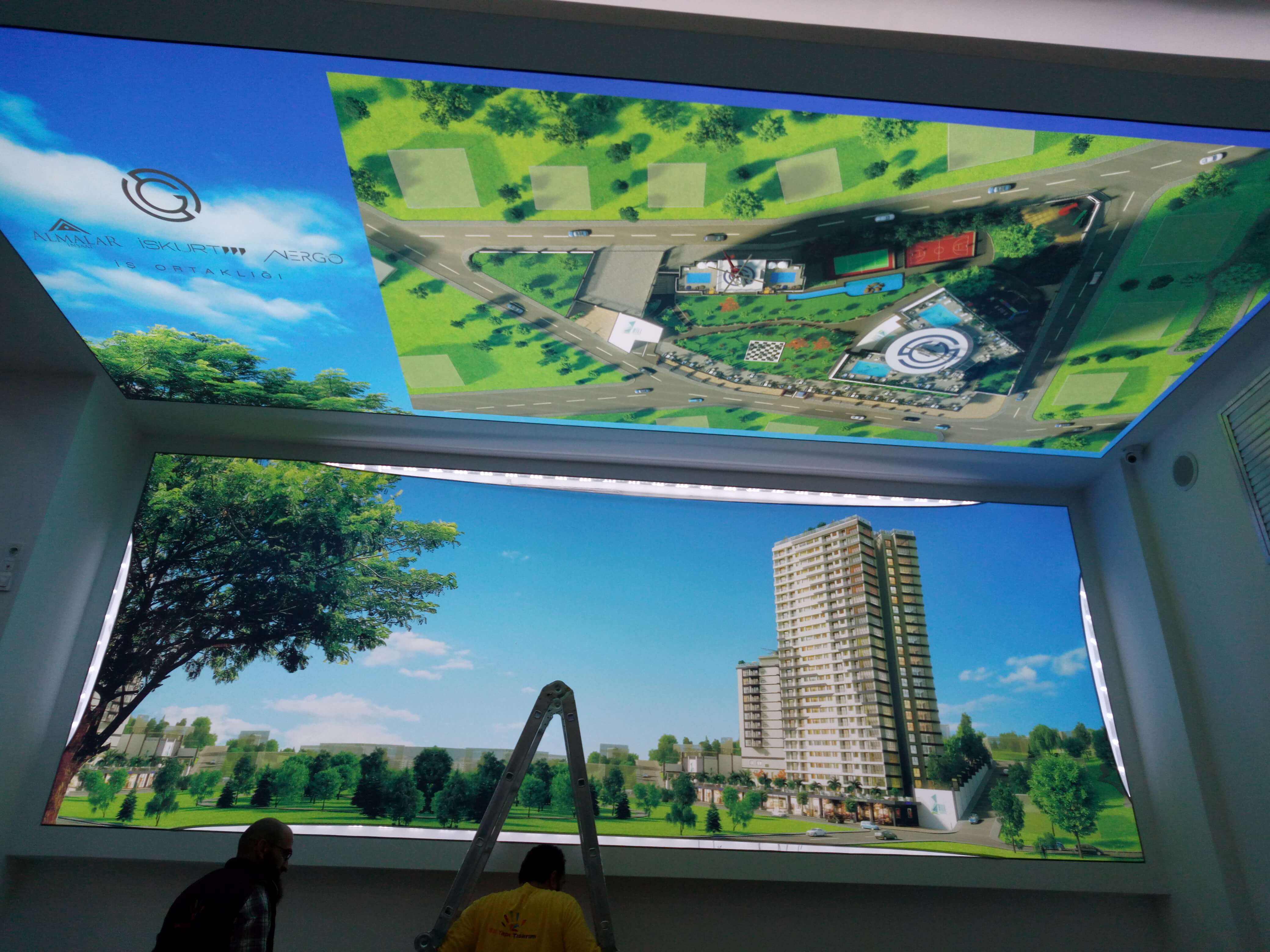 Hill Kartal Gergi Tavan Montajı